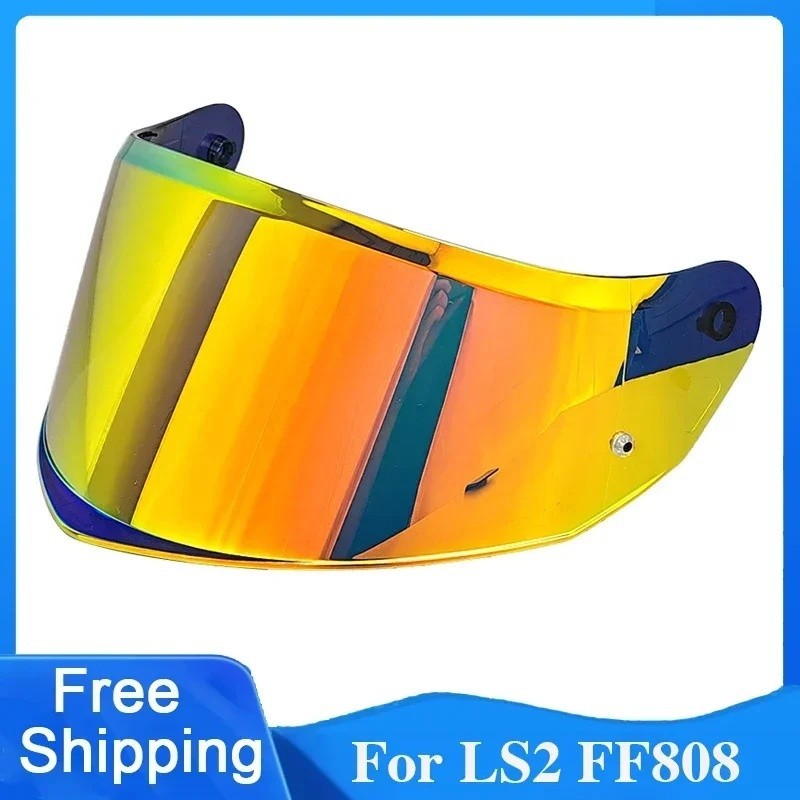 FF808 รถจักรยานยนต์หมวกกันน็อค Visor เลนส์สําหรับ LS2 FF808 เปลี่ยน Anti-UV Anti-Scratch กันฝุ่น Wi