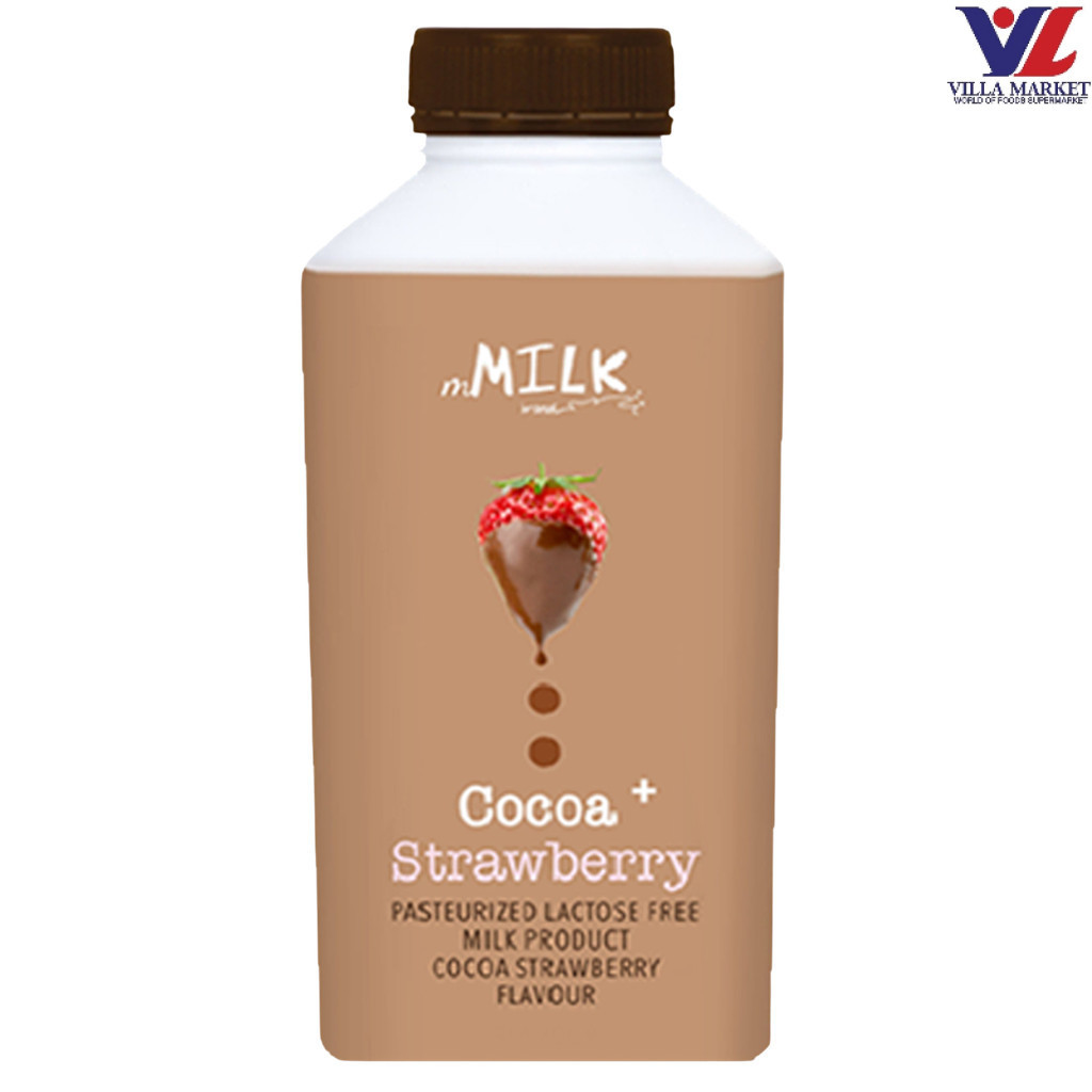 [สินค้าส่งด่วน] [0477] M Milk Lactosecocoa-Straw เอ็มมิลค์ แลคโตสฟรี รสโกโก้-สตรอเบอร์รี่