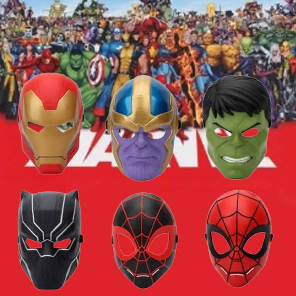 PIN品·Marvel Spider-Man Iron Man Thanos Hulk Panther Hero Mask