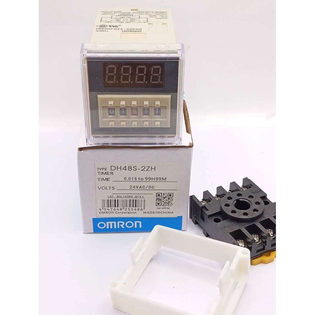 DH48S-2ZH ชุดเครื่องตั้งเวลาดิจิตอล (Digital Timer Relay) DH48S-2ZH