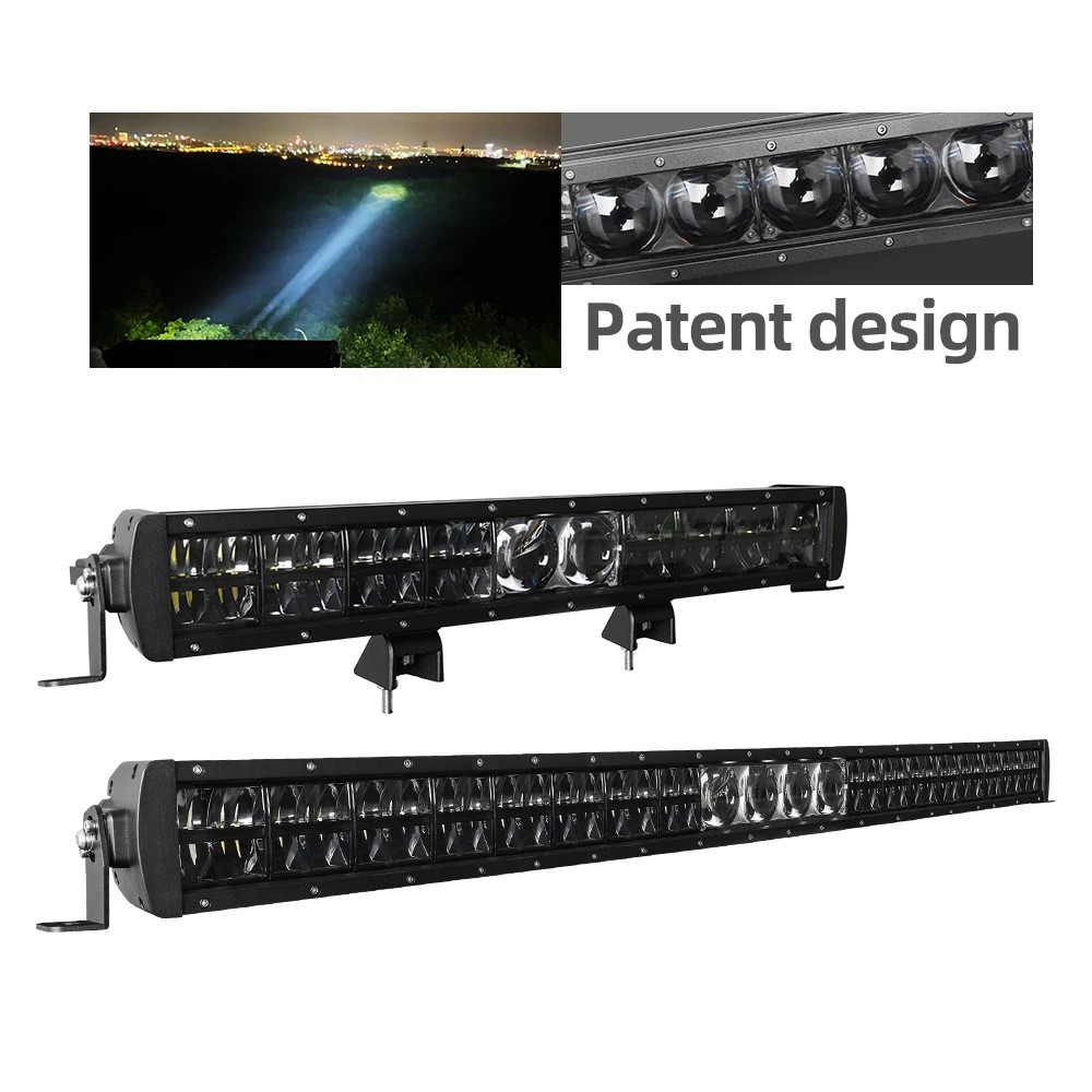 Hit product E Marked ยาวระยะทาง 2000 M Off Road 1500 M Spot 4x4 Offroad รถบรรทุกกันชนย่าง Led Light 