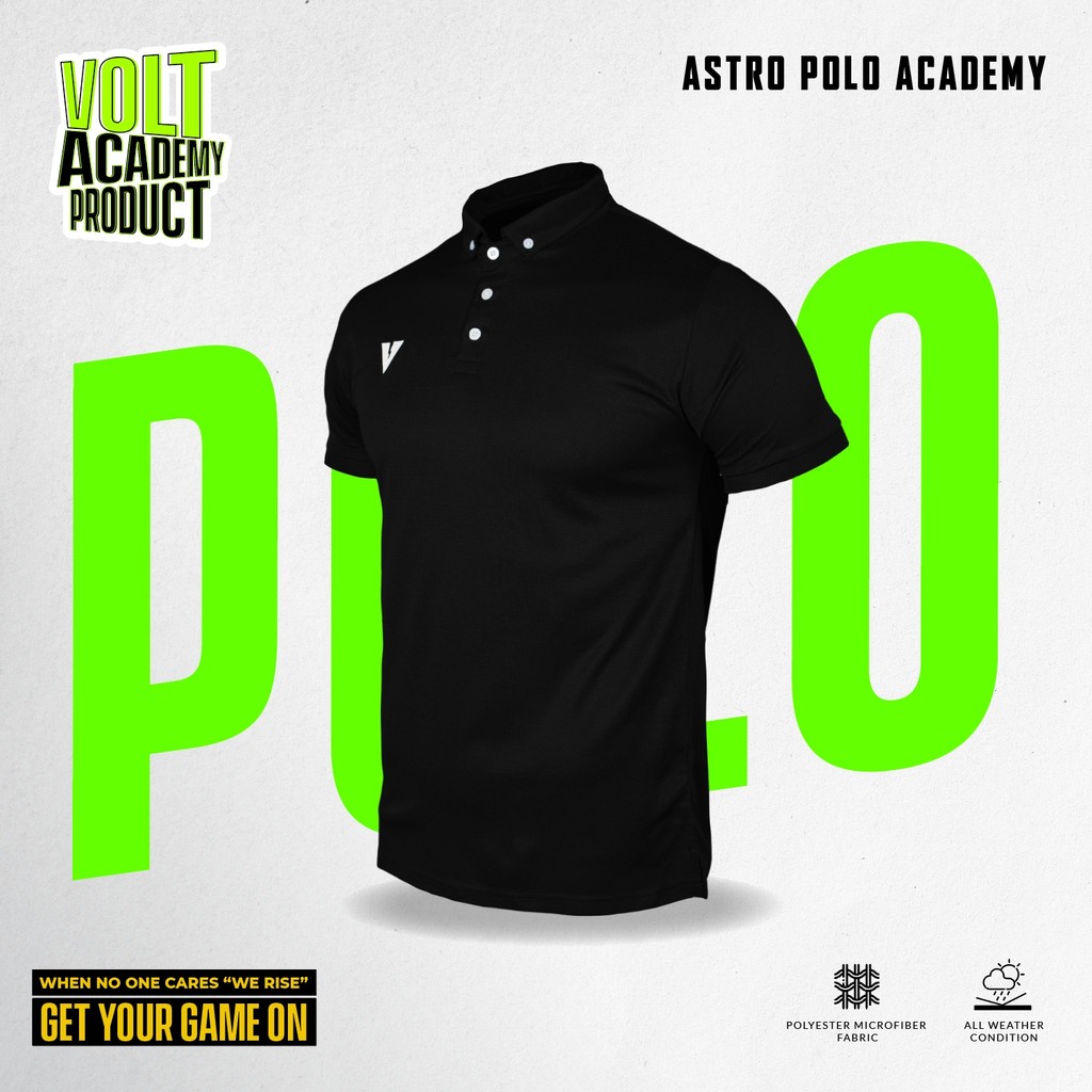 Volt Polo Shirt, Navy Blue, Astro 001 Academy Navy