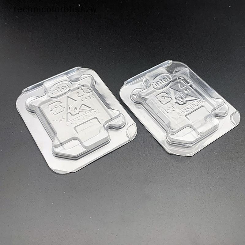 10pcs CPU Clamshell ถาดกล่องผู้ถือสําหรับ AM2 AM3 FM1 FM2