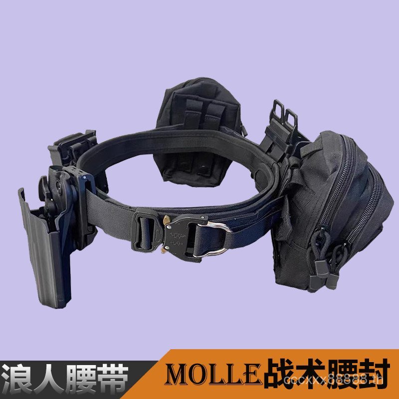สินค้าใหม่ Ronin Belt molle Cobra Tactical Girdle Male Outdoor CS Ending Equipment Fishing Universal