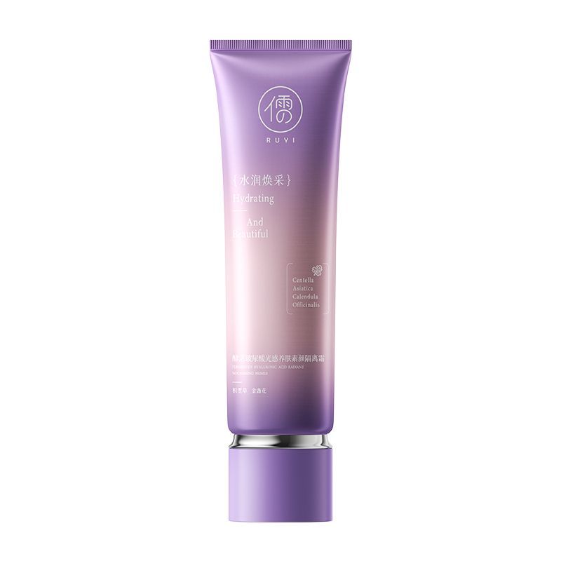 คนดังแนะนํา Ruyi Hyaluronic Acid Makeup Cream คอนซีลเลอร์ Brightening กันน้ํา Sweat-Proof Sweat-