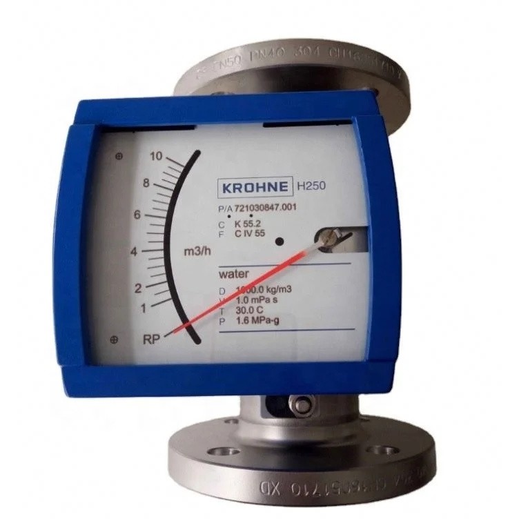 4VVG Krohne Variable Area Flowmeter H250 M40 สําหรับของเหลวและแก๊ส Liquid Flow Sensor