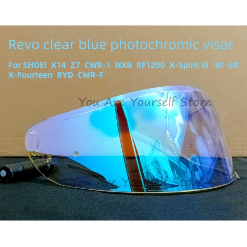 Visor Photochromic สําหรับ SHOEI X14 Z-7 Z7 CWR-1 CWR1 NXR RF-1200 RF1200 X-Spirit III XSpirit 3 X-F