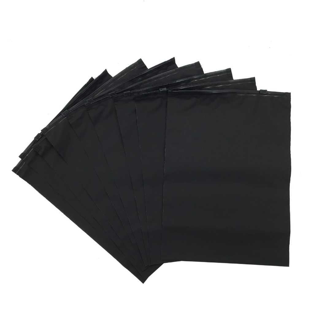 [ODS] ถุงซิปสีดําอเนกประสงค์ระดับพรีเมียม ขนาด 15X10 ซม. อเนกประสงค์
