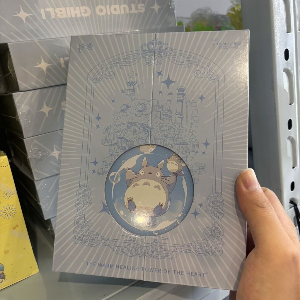 Qun Hayao Miyazaki คอลเลกชันการ์ดกล่องของขวัญหัวใจต้นฉบับของ Hayao Miyazaki ของขวัญของขวัญผลิตภัณฑ์ใ