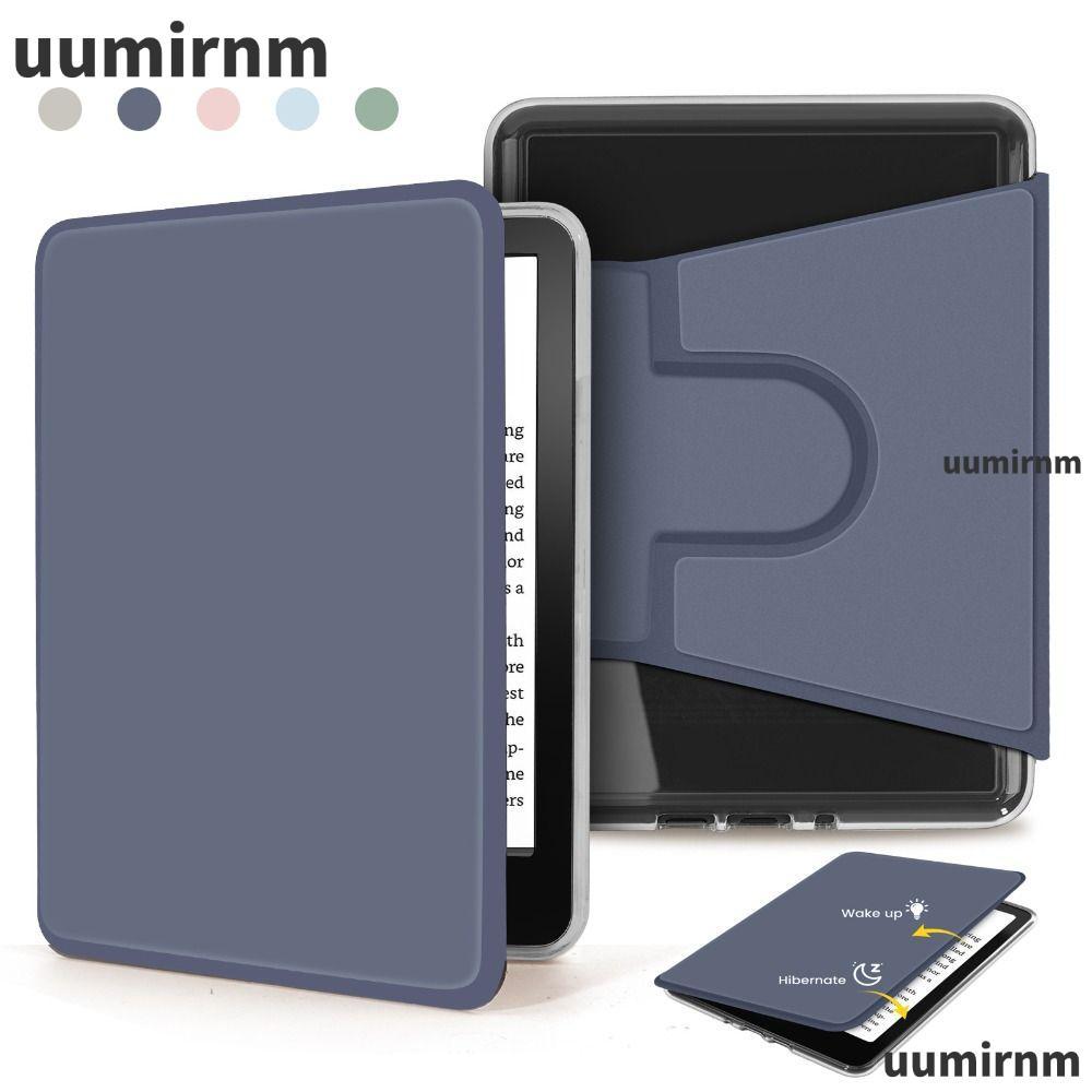 UUMIR , Auto Wake/Sleep Magnetic Closed e-Reader Cover, อะคริลิคกันกระแทกสมาร์ทป้องกันสําหรับ Kindle
