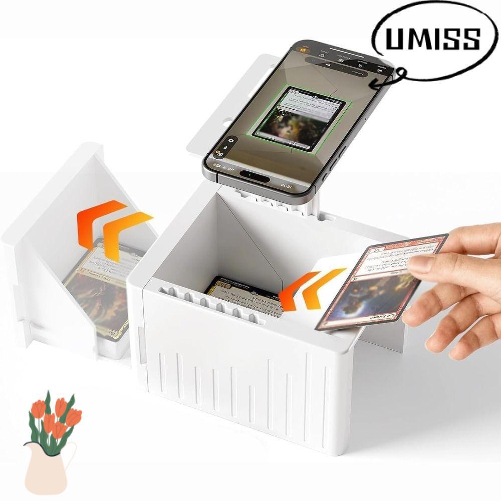 UMISS MTG Card Scanner Holder, Adjustable Printing Card Scanstand, Portable Universal Quickly Scan T