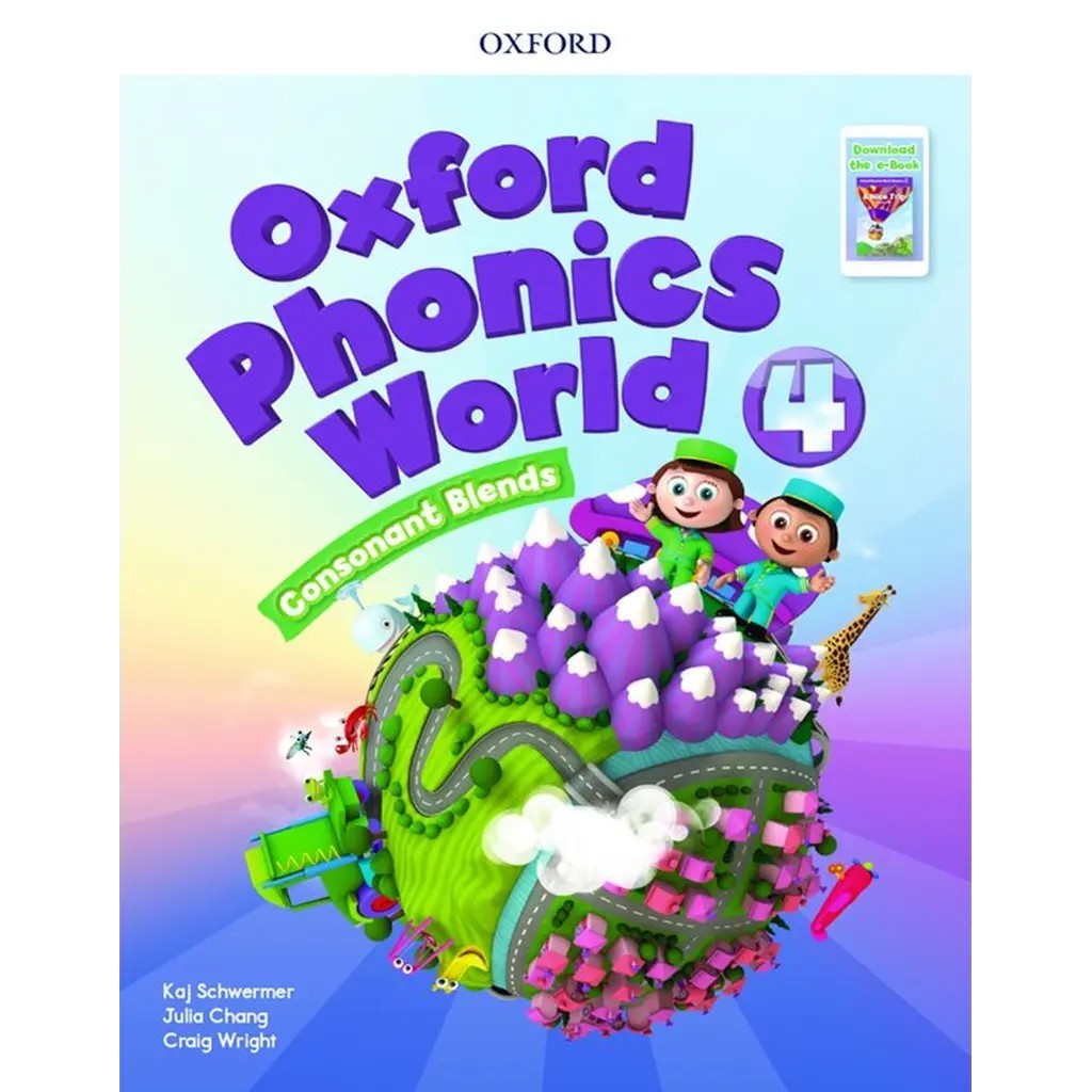 Bundanjai (หนังสือ) Oxford Phonics World 4 : Student Book with e-Reader Pack (P)