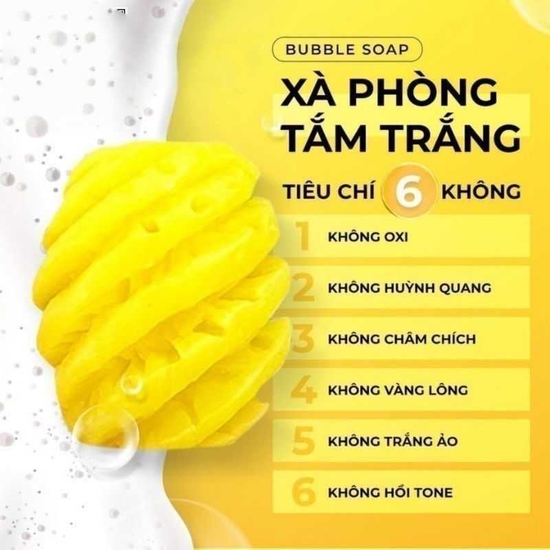 เวียดนามสบู่รสสับปะรดไวท์เทนนิ่ง Sap Xa Pong Tam Trang ทําความสะอาด Handmade Shower จัดส่งฟรี 8.5.22