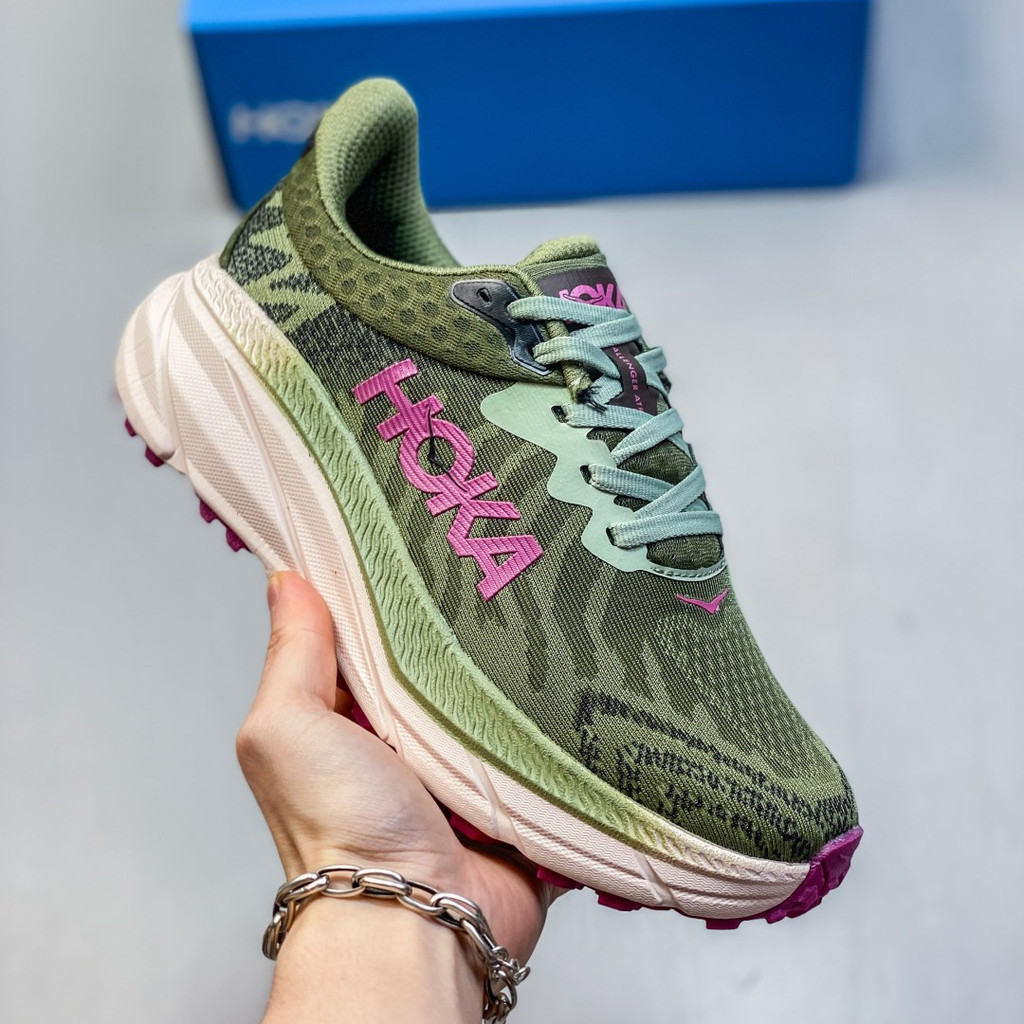F2PQ Hoka One One Challenger ATR 7 女士跑步运动鞋, 防滑耐用品
