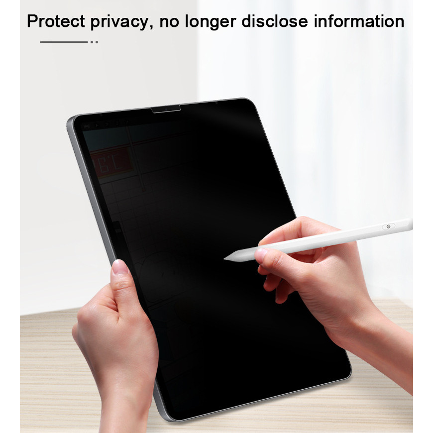 สําหรับIPad 12th 2026 11 นิ้วความเป็นส่วนตัวAnti-Spyฟิล์มAir8 11 นิ้วM3 M4 iPad Pro 11/13 iPad Air 1