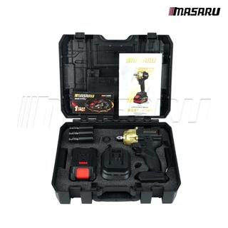 MSRCD-105 บล็อคไร้สาย MASARU Black Edition มอเตอร์บัสเลสแท้ 500 N.m ประกัน 1 ปี