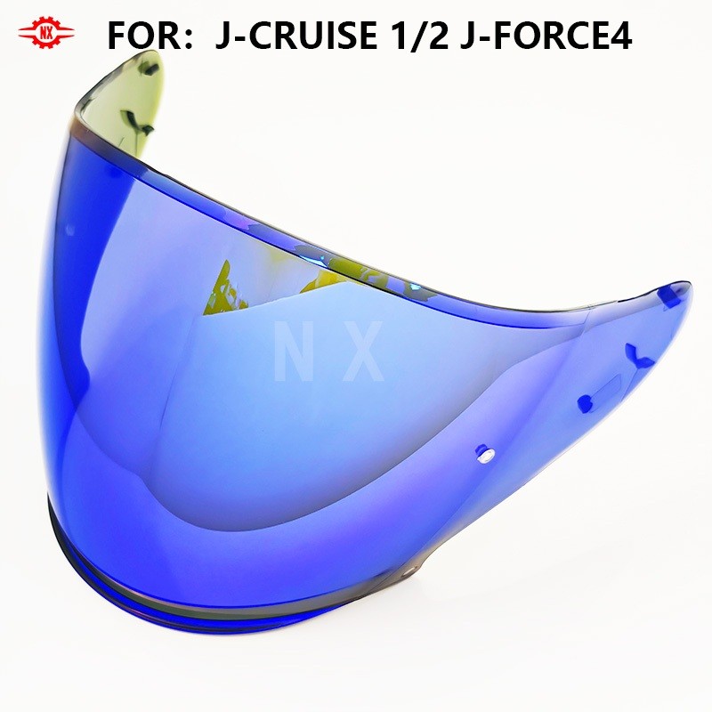หมวกกันน็อครถจักรยานยนต์ Visor Sunshield สําหรับ SHOEI J-CRUISE 1/2 Gen & J-FORCE4 หมวกกันน็อคครึ่ง 