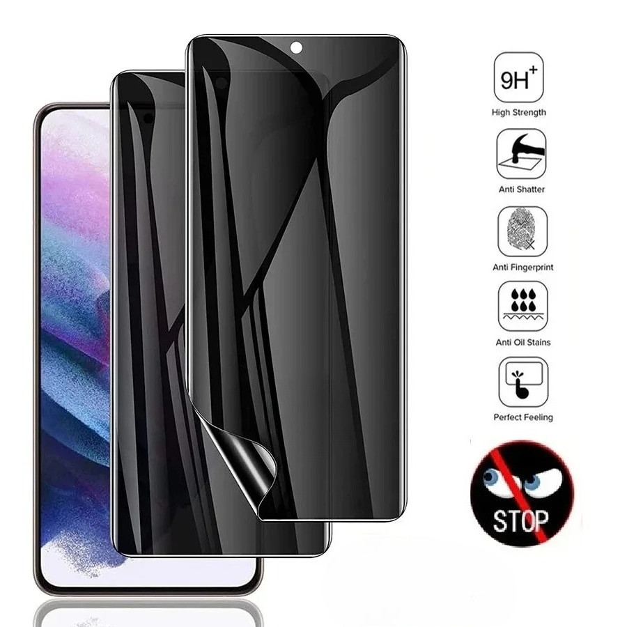 3 ชิ้นความเป็นส่วนตัว Hydrogel ฟิล์ม Matte ไม่มีลายนิ้วมือ Ulock ป้องกันหน้าจอสําหรับ Honor Magic 8 