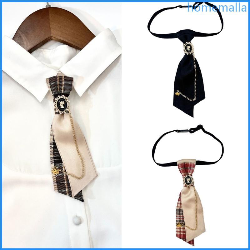 HO Ivy League Styles Chain Tie สําหรับวัยรุ่นสําหรับผู้ใหญ่ชุดสูทแบบปรับได้สําหรับกิจกรรมในโรงเรียน
