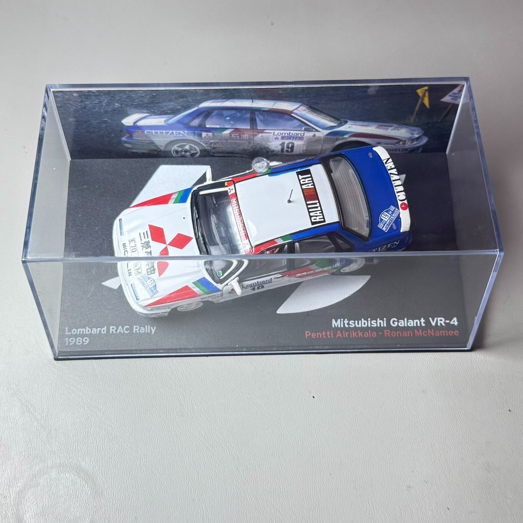 IXO 1:43 三角ant VR-4 Lombard RAC Rally 1989, Hematate拉力室,Pentti Airkala/Roman McName Drivers สตาร์ สต