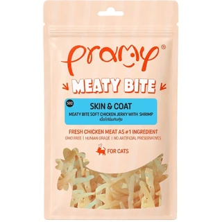 Pramy Meaty Bite พรามี่ มีทตี้ไบท์ ขนมแมวเนื้อนุ่ม ขนาด 30 กรัม