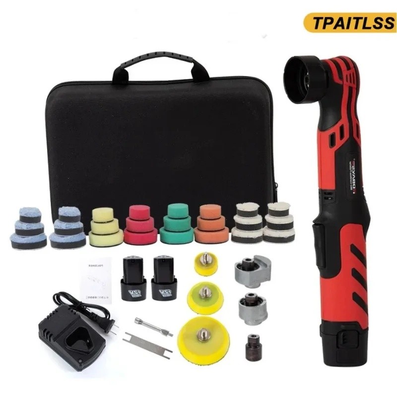 WINA ไร้สาย Mini Car Polisher 110-240V 12V Micro ไร้สาย Scratch Killer DA/RO รถขัด 6 ความเร็ว 1/2/3 