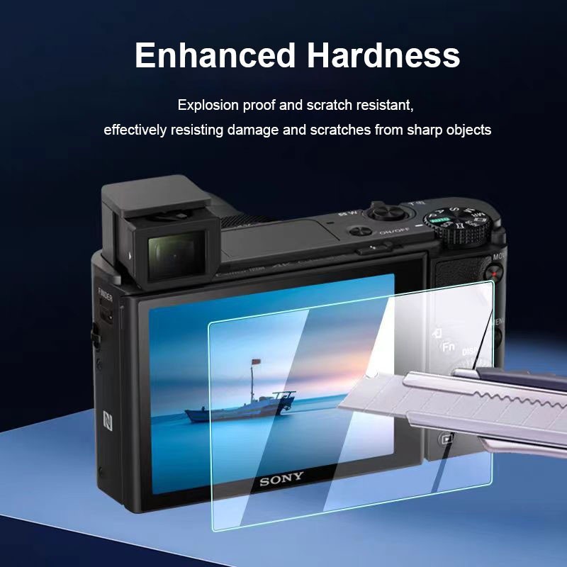 SONY 1-3PCS 9HกระจกนิรภัยสําหรับSony HX200 HX30 HX300 HX350 HX400 HX50 HX60 HX90 HX90V HX99 HX200Vกล