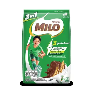 [เลือกรสได้] MILO ไมโล แอคทิฟ-โก 3อิน1 แพ็ค 3 ถุง