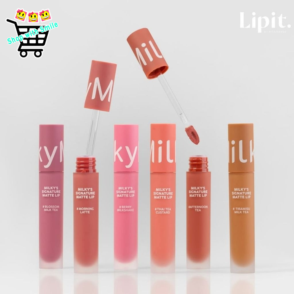 Lip It x Milky Signature Matte Lip 2.8g ลิปแมท มิลค์กี้ซิกเนเจอร์แมทท์ลิป