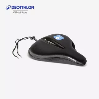 Decathlon 500 Saddle Cover Memoryfoam Size Xl เบาะหุ้มอานแบบโฟมคืนสภาพ รุ่น 500 ขนาด Xl - Black