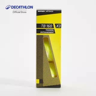 Decathlon Tennis Ball Tri-Pack ลูกเทนนิสรุ่น Tb160 แพ็ค 3 ลูก - Yellow