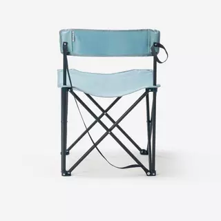 Decathlon Folding Camping Chair เก้าอี้พับสำหรับการตั้งแคมป์ รุ่น Basic - Blue
