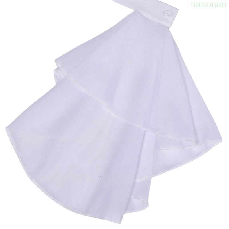 Nan Detachable Ruffle Jabot False Collar Victorian Statement Neck Collar