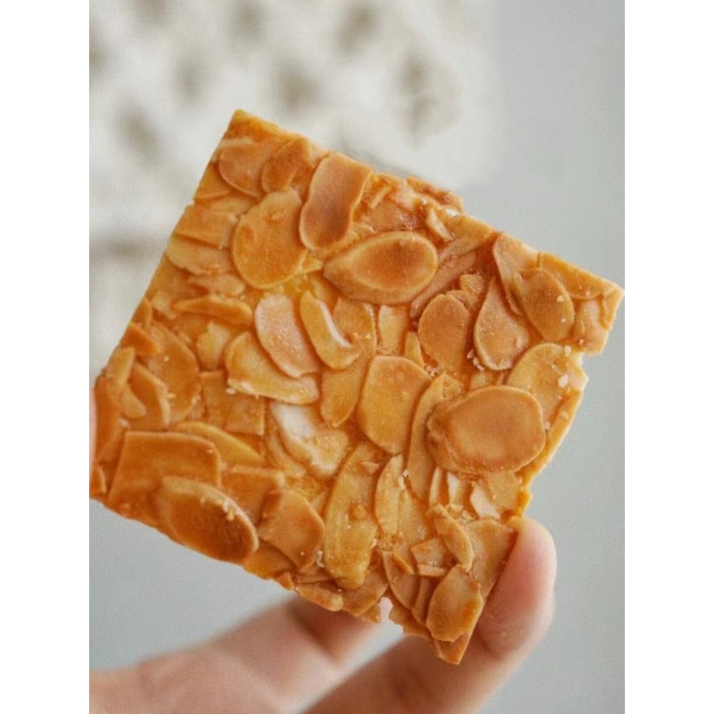 2026 สินค้าใหม่ Handmade Ultra-Thin Caramel Almond Tile Chips Nut Crisp Almond Tile Crisp Biscuits26