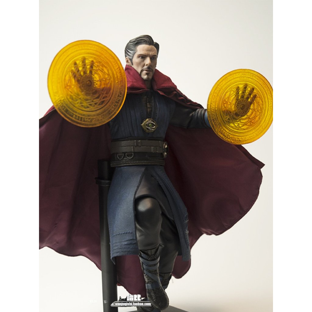 2026 สินค้าใหม่ Marvel Live-Action Version Avengers 1: 6 Doctor Strange Static Hand-Made ชุดเครื่องป