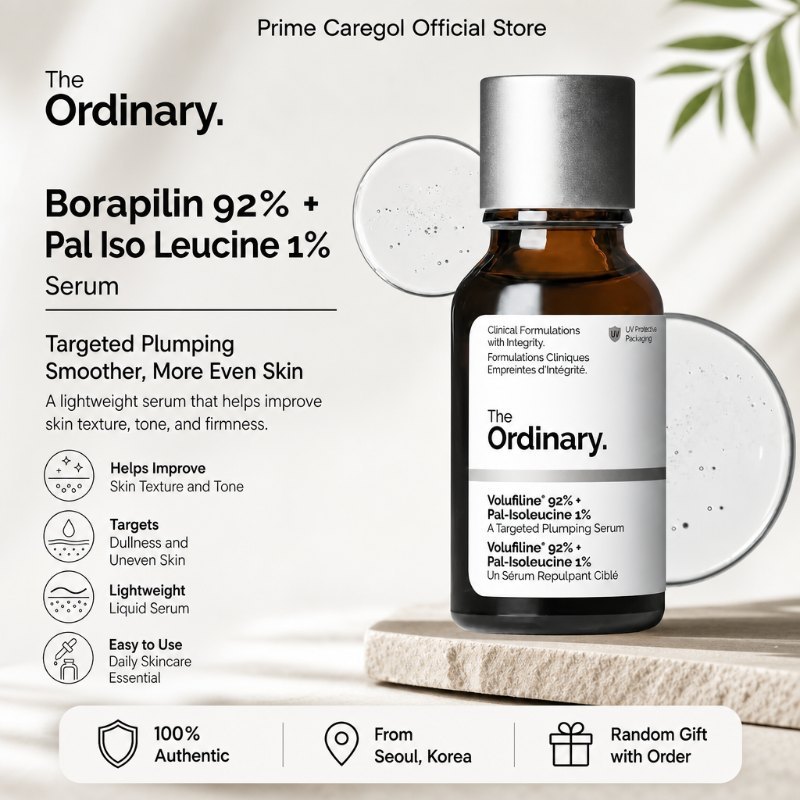 The Ordinary Borapilin 92% + Pal Iso Leucine 1% Serum 15ml สกินแคร์เกาหลี Daily Beauty Olive Young B