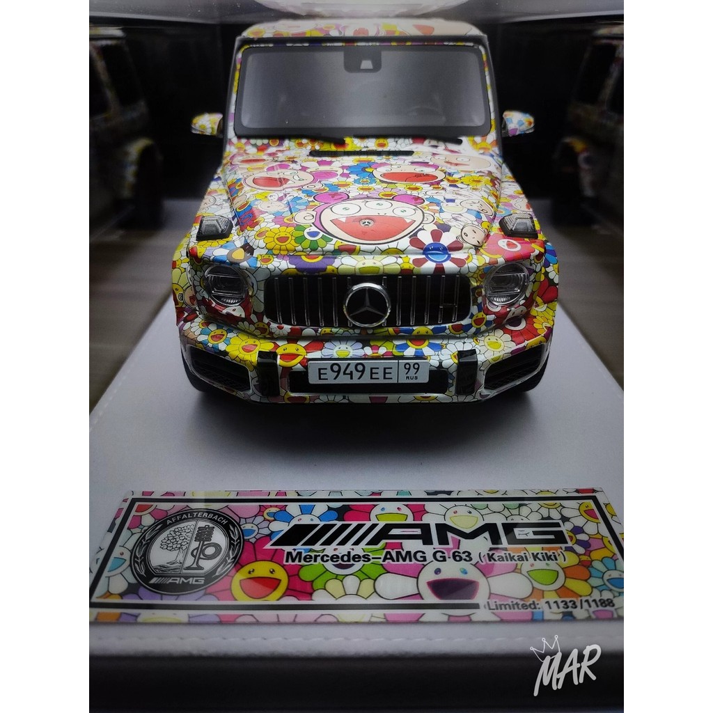[คลังสินค้าพร้อมชุดเดียว] GTS Sunflower G63 Limited Edition BENZ AMG G63? Takashi Murakami ดอกทานตะว