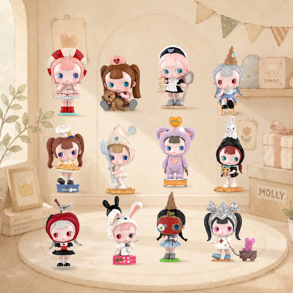 POP MART TINYTINY-Act 1: Sweet Food Therapy Series Figure-Made Mystery Box ของแท้รุ่นอินเทรนด์เล่น