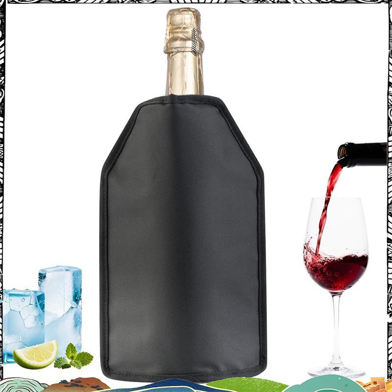 Super Wine Bottle Cooler Sleeve, Freezer Chiller Gel Sleeve, Wine Cooler Sleeve, Long-Lasting Keep W