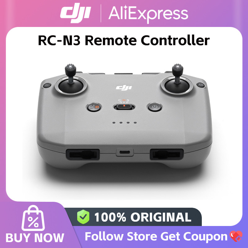 รีโมทคอนโทรล DJI RC-N3 สําหรับ DJI Neo DJI Mini 4 Pro DJI Air 3 เดิม