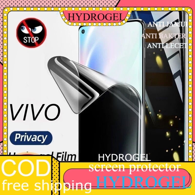 LAYAR Hydrogel ANTI SPY Vivo Y12i Y12S Y1S Y19 Y12 Y15 Y16 Y15S Y17 Y20 Y21 Y21T Y20S Y30 Y30I Y50 Y