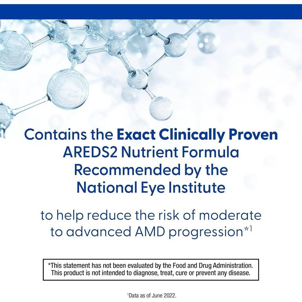 PreserVision AREDS 2 วิตามินตา, #1 อายหมอแนะนําแบรนด์ Lutein Zeaxanthin พร้อมวิตามินซี วิตามินอี สัง