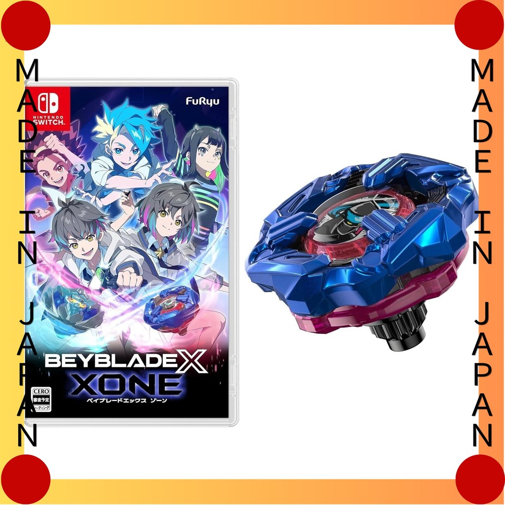 【Direct from Japan】Beyblade X XONE (Beyblade X Zone) -Switch Manufacturer bonus Shinobi 4-60LF Metal