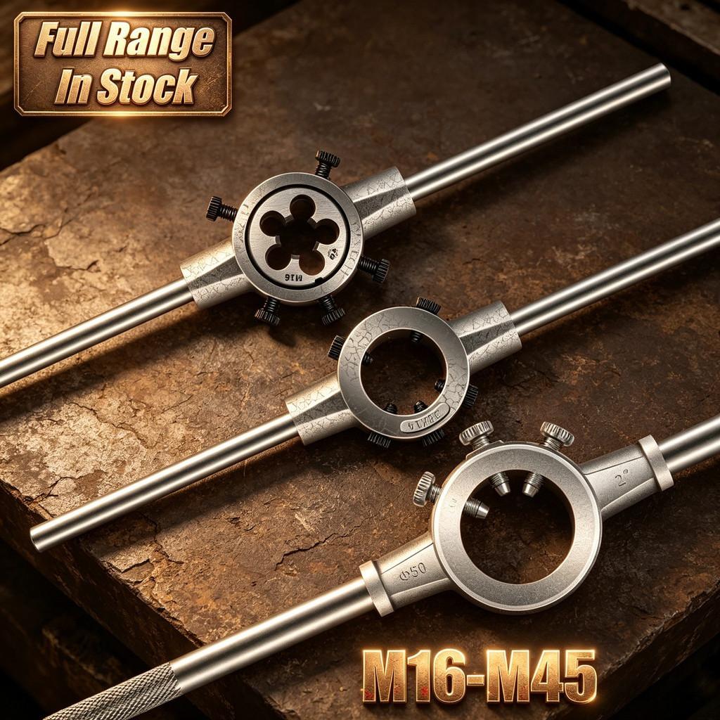 ด้ามต๊าปเกลียวนอก ด้ามจับดายต๊าป (Round Die) ขนาด M16-M45