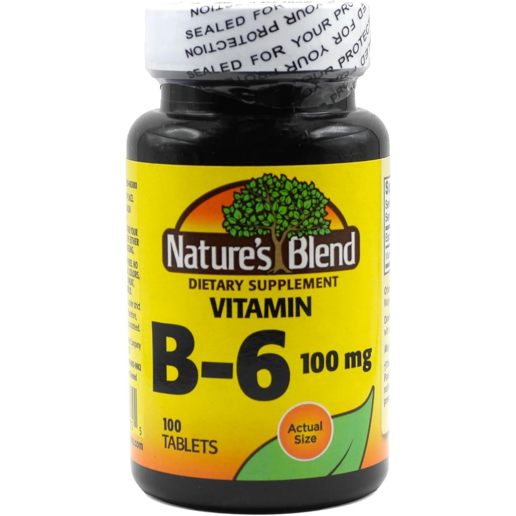 NAT B วิตามินบี-6 TB 100MG 100