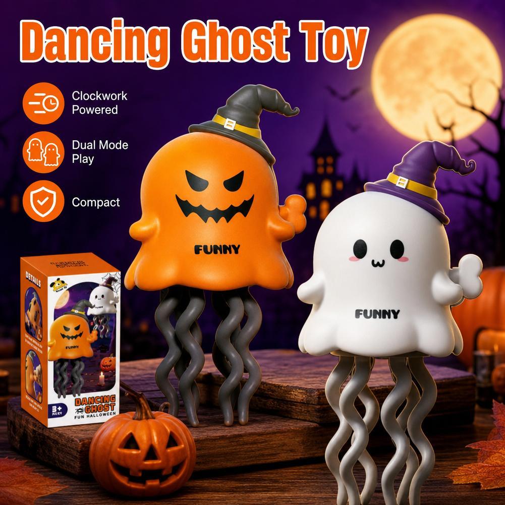ตลก Prank Wind-up Ghost ของเล่น – Wiggling เต้นรํา Clockwork ตุ๊กตา, ไม่มีแบตเตอรี่ Twist & Play, K0