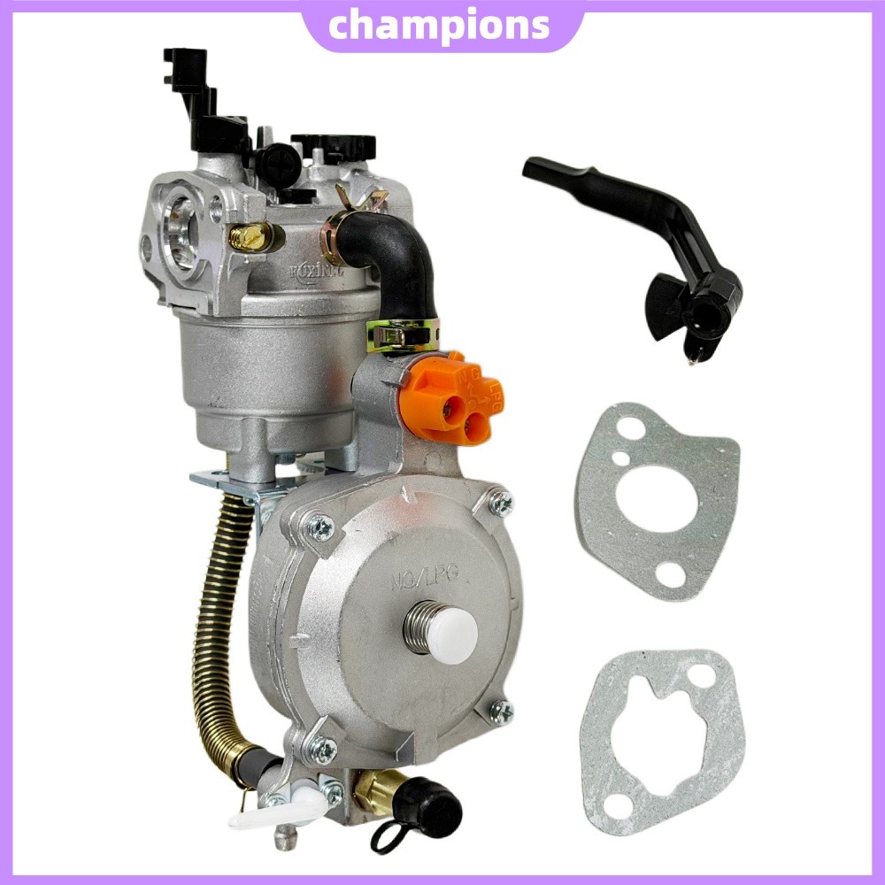 LPG NG Dual Fuel คาร์บูเรเตอร์สําหรับ 168F GX160 8HP 9HP เครื่องกําเนิดไฟฟ้าปั๊มน้ํา 2KW-6.5KW Alloy