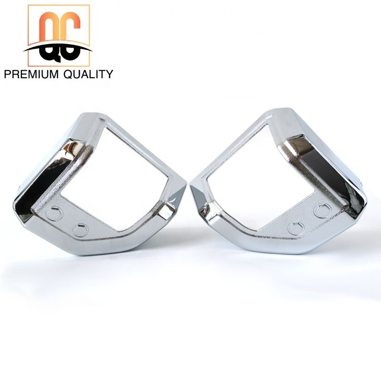 Premium-New Chrome Color Indicator Light Covers สําหรับ 2025 LC70 Land Cruiser Pick-Up SUV