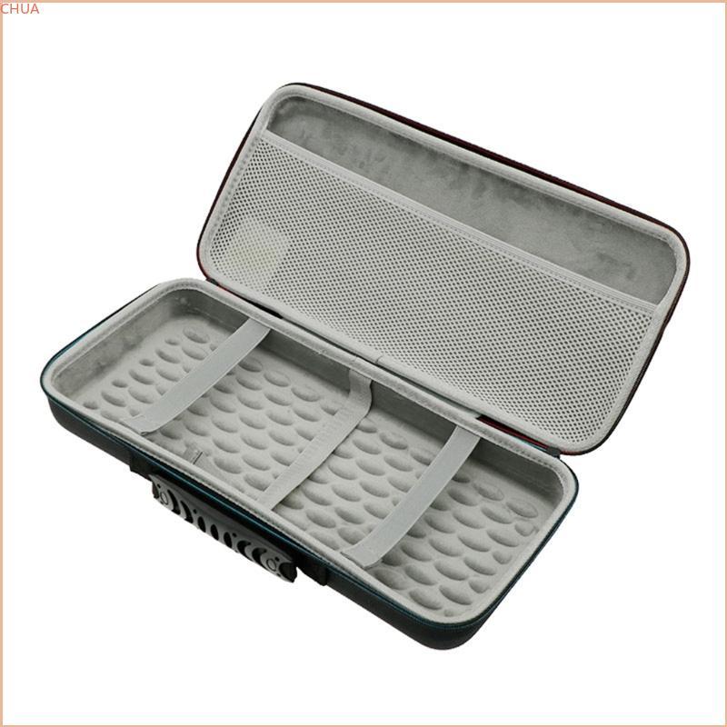 Chua Hard Storage Case สําหรับ KZZI K75 75%Keyboard กระเป๋าด้านในแบบนุ่มเข็มขัดที่มีเสถียรภาพ