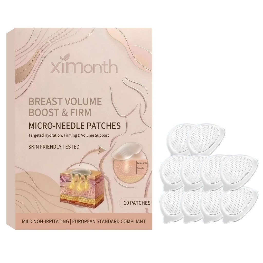 XIMONTH Chest Care Microneedle Patch สารสกัดจากพืช Gentle Care Microneedle สอดใส่ Quick Patch สะดวก 